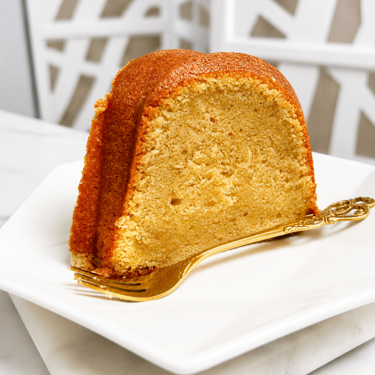 Grenadian Rum Pound Cake - nutmegspiced